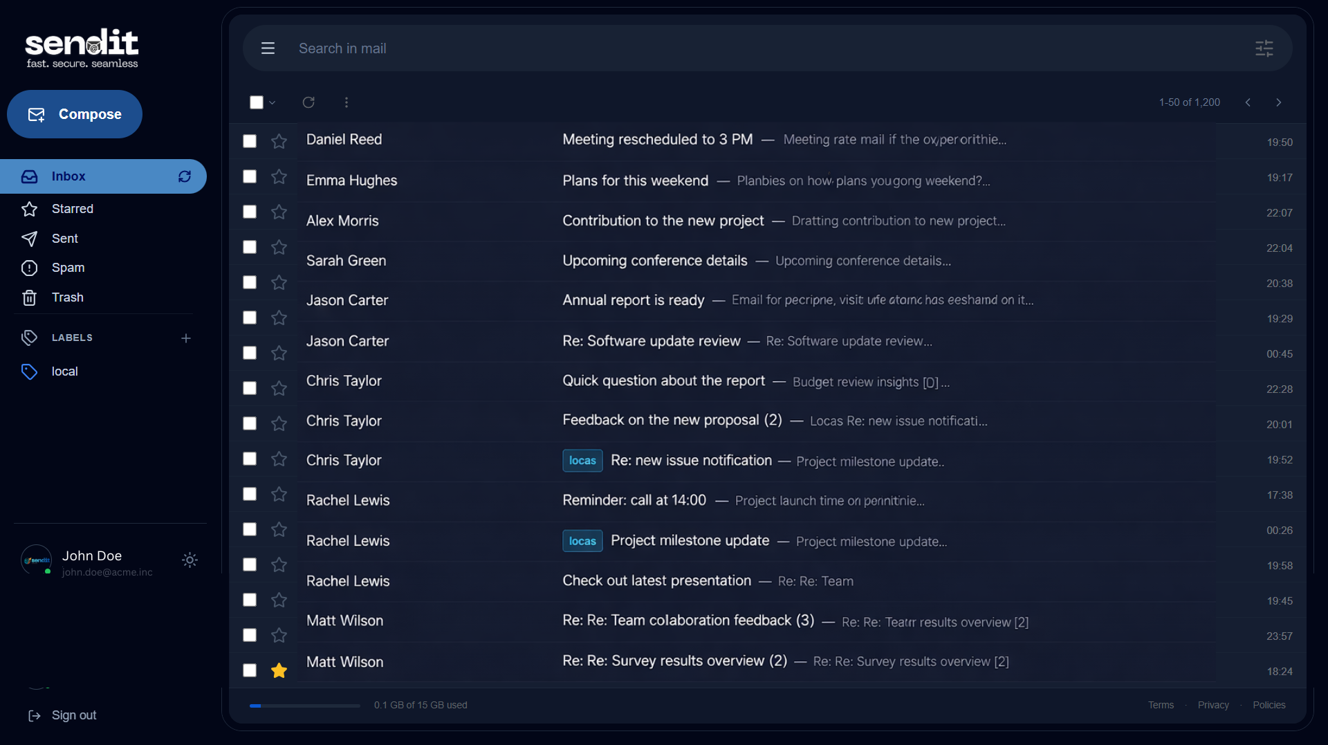 App Dashboard Preview