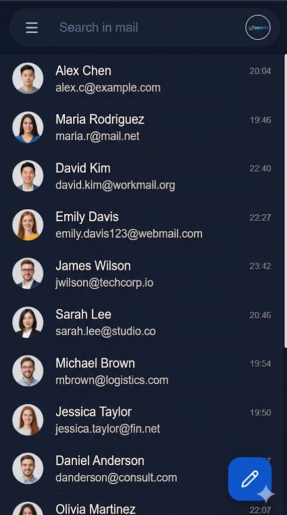 Mobile App Interface
